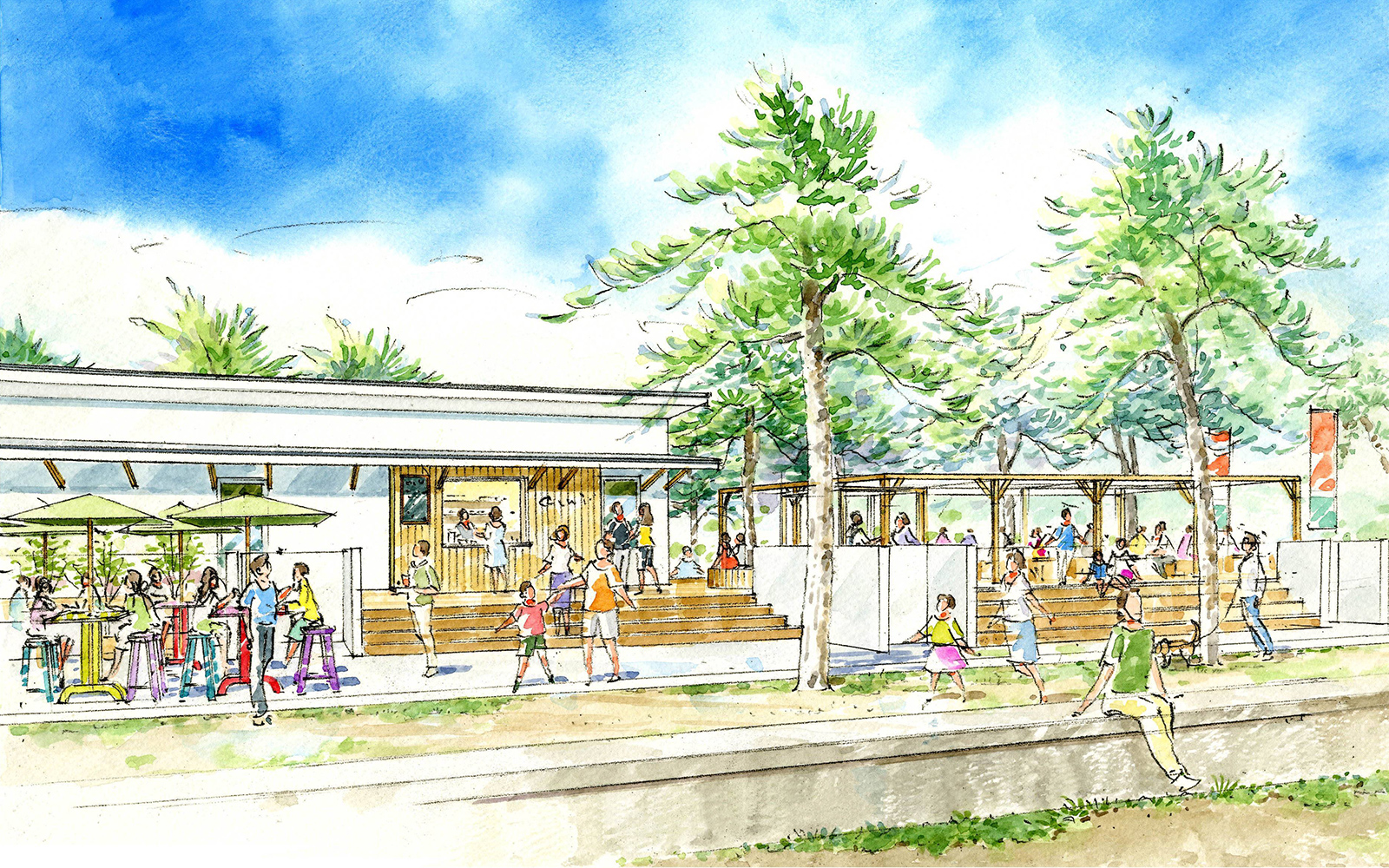 父母ヶ浜ヴィレッジの総合案内所である『父母ヶ浜ポート』が いよいよ明日、7月12日(金)にオープン! 父母ヶ浜ヴィレッジ